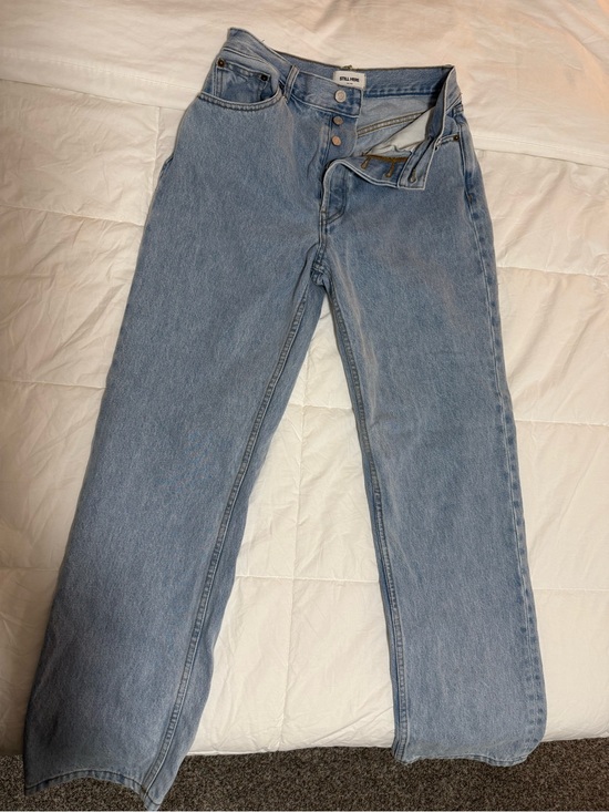 Still Here Denim - Still Here Light Blue Women’s Straight-Leg Jeans